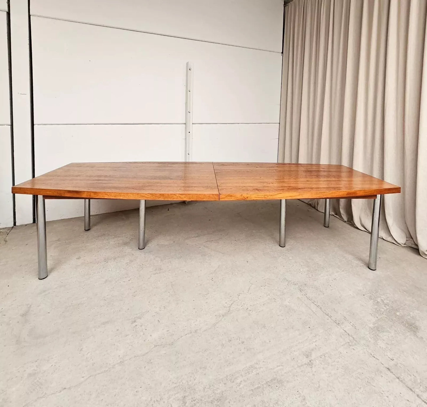 Vintage Mid Century 70s Conran Huge Large Boardroom Dining Table Danish Retro R558