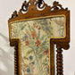 Victorian Walnut Prie-Dieu with Tapestry Upholstery Circa: 1870