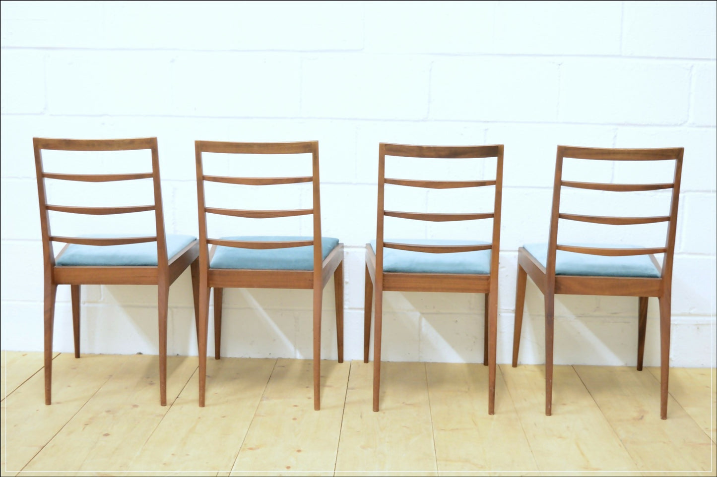 vintage dining chairs teak McIntosh set of 4 danish design mid century DELIVERY