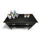 Black & Gold, Upcycled, Painted Dresser – Striking Modern Glamour with Hand-Finished Detail