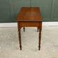 Pitch Pine Console Table / Writing Desk - Arts & Crafts