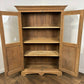 Vintage Indian Reclaimed Solid Wood Glazed Cupboard