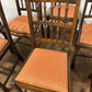 Vintage Set of Six Oak Dining Chairs (Including 2 Carvers)