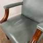 Classic Gainsborough Chair in Duck Egg Leather