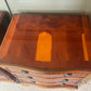 Pair Vintage Bedside Chests Antique Style 3 Drawer Vgc
