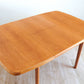 Mid century retro Danish oak dining table
