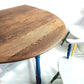 Rainbow Colour Solid Wood Farmhouse Dining Table And Chairs