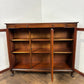 Reproduction Mahogany Glazed Bookcase