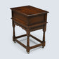 Old Charm Side Table Lamp Table Tudor Brown Finish With Drawer FREE UK Delivery