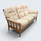 Ercol Style 3str Sofa Settee Removable Covers VGC Vintage FREE UK Delivery*