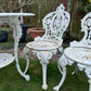 Victorian Crown Cast Iron Patio Set