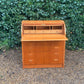 Mid Century Cylinder Top Bureau In Teak
