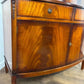 Reproduction Mahogany Bow Fronted Side Cabinet