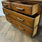 Vintage Oak Bureau Bookcase