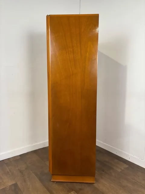 Vintage Wilkin Walnut Fitted Wardrobe
