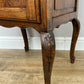 Bedside Table Vintage French Louis Oak Cabinet Cupboard Nightstand LOT 6230