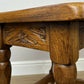 Pair of Bedside Tables Vintage French Oak Nightstands Carved Cabinets LOT 6212