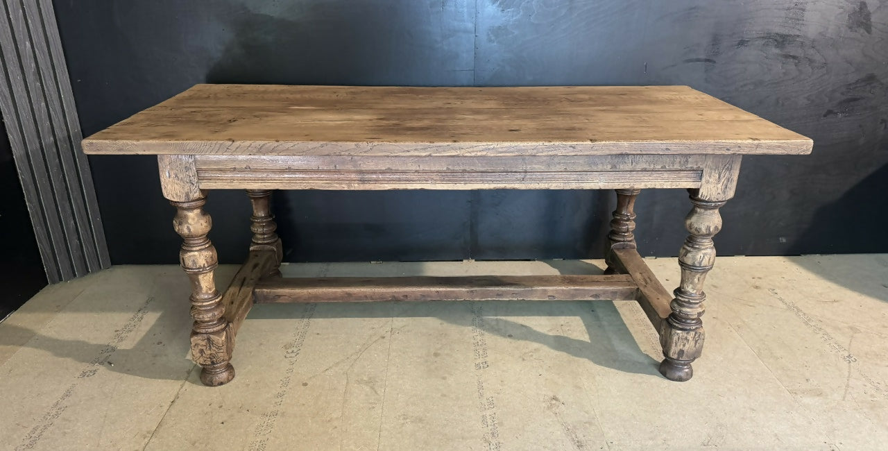 Characterful Oak Farmhouse Dining Table