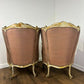 Pair of French Louis XVI Style Reproduction Armchairs