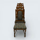 4 Old Charm Dining Chairs Widford Green Light Oak Upholstery FREE UK Delivery*
