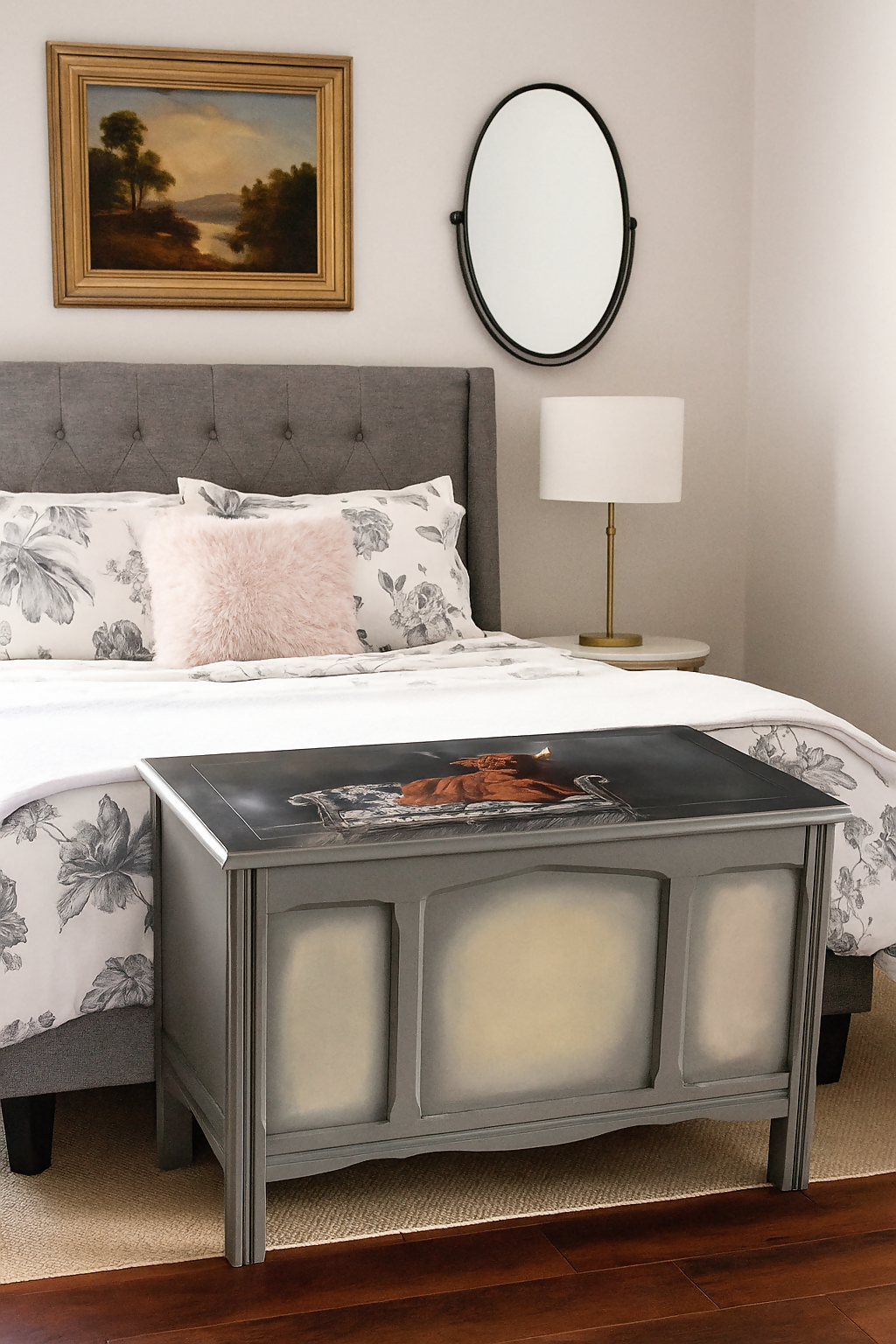 Vintage Blanket Box, Highland Grace