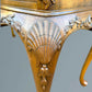 Good Quality Queen Anne Style Burr Walnut Serving Side Table