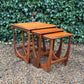 Vintage 1960's G Plan Astro Teak Nest Of Tables