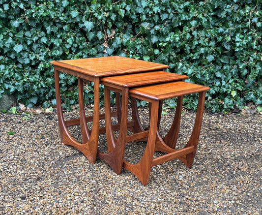 Vintage 1960's G Plan Astro Teak Nest Of Tables