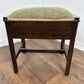 Vintage Mahogany Piano Stool with Storage