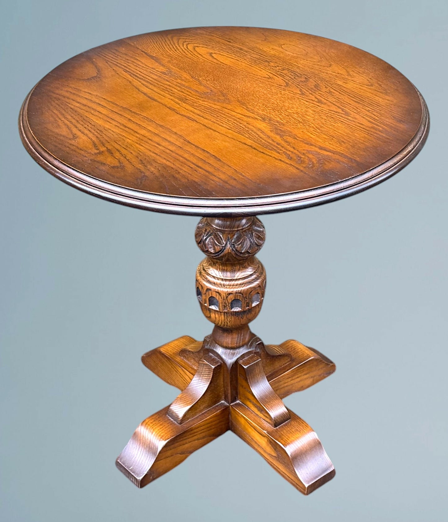 Old Charm Oak Wine Table Wood Bros
