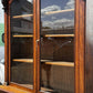 Victorian Vintage Mahogany Bookcase, Adjustable Shelves, Cupboards To Base
