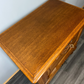 Cabinet Vintage French Louis XIV Style Bureau Sideboard Carved Cupboard LOT 3545