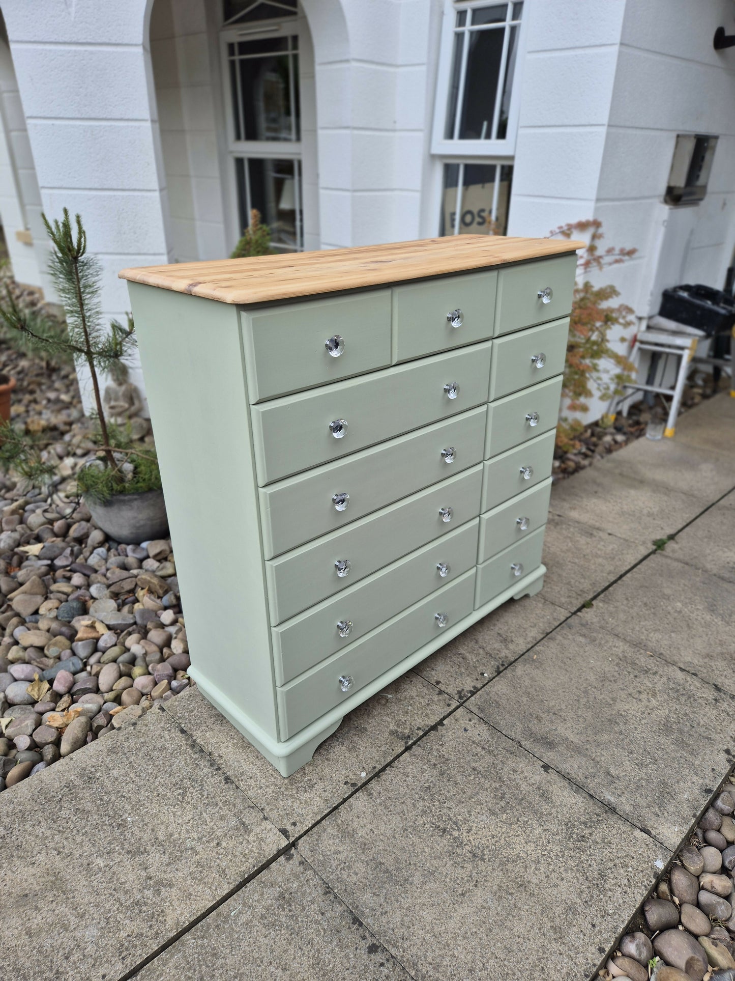 Stunning very large chest of drawers