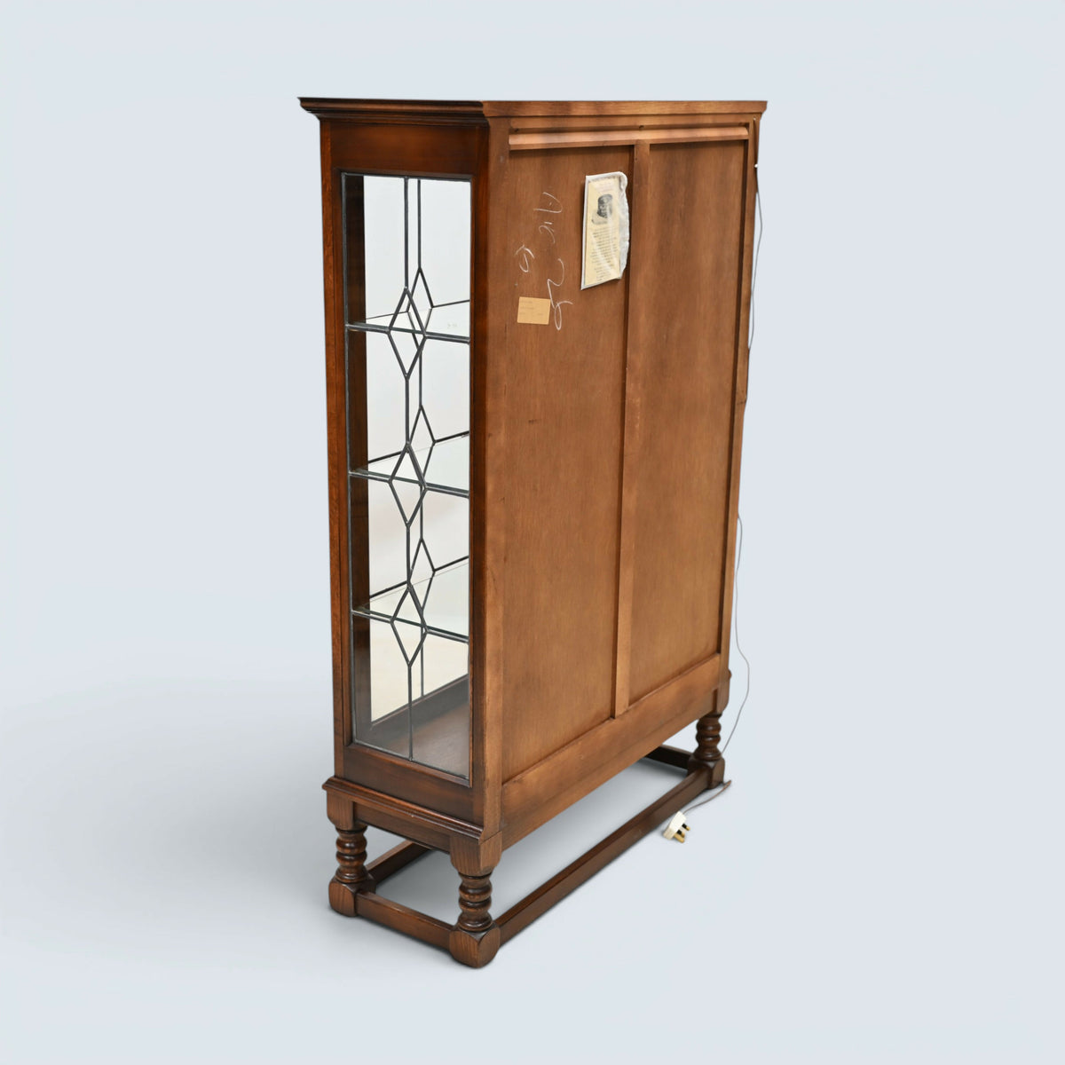 Old Charm Display Cabinet 3 Glass Shelves Model 2091 FREE UK Delivery*