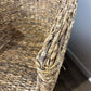 Set of Four Hand-Woven Abaca Fibre Tub Chairs