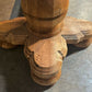 French Bleached Oak Monastery Dining Table