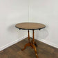Victorian Mahogany Oval Tip Top Tripod Table (Top Secured in Fixed Position)