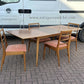 Mid Century McIntosh Teak Extending Dining Table & 4 Chairs