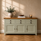 Large Oak Green Sideboard | Vert De Terre