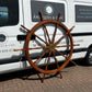 Huge Wooden Vintage Ships Wheel. 174 Cms Diameter.