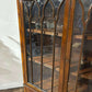 Vintage Mahogany Glazed Bookcase