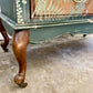 Chest of Drawers Green Botanical style