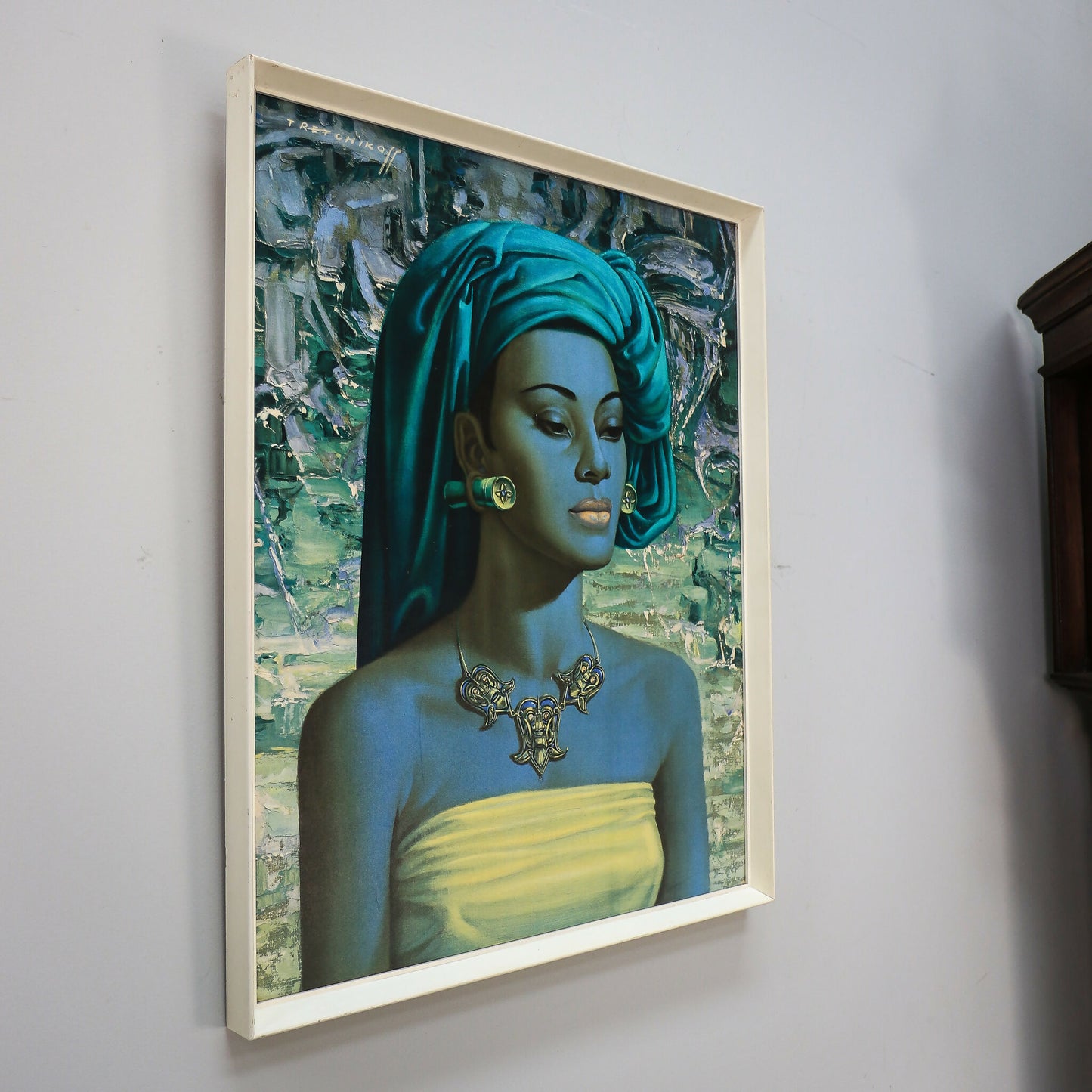 Original Balinese Girl by Vladimir Tretchikoff 1970s wall Pictures from Boots