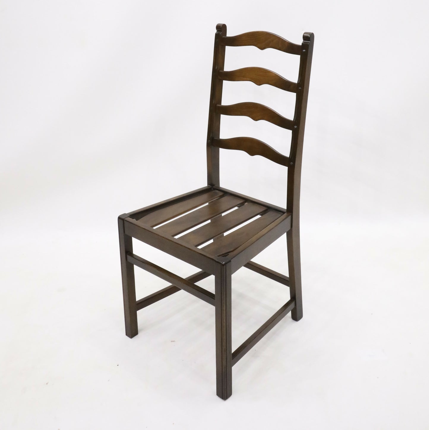 6 Ercol Dining Chairs Ladderback In Dark Finish FREE Nationwide Delivery*. SBR9528/0509D