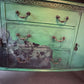 Vintage Green Sideboard