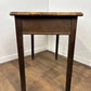 Vintage Oak Rustic Table With Drawer