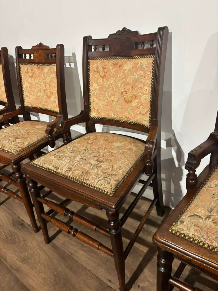 Set of 4 Edwardian Mahogany Dining Chairs. Early 1900s99