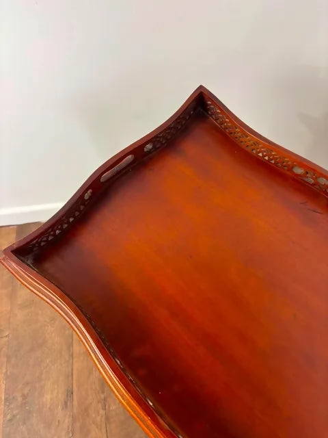 Vintage Chippendale Style Silver Display Table