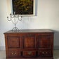 An antique 18th century mule chest / blanket box