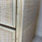 Mid century retro vintage chest of drawers wicker